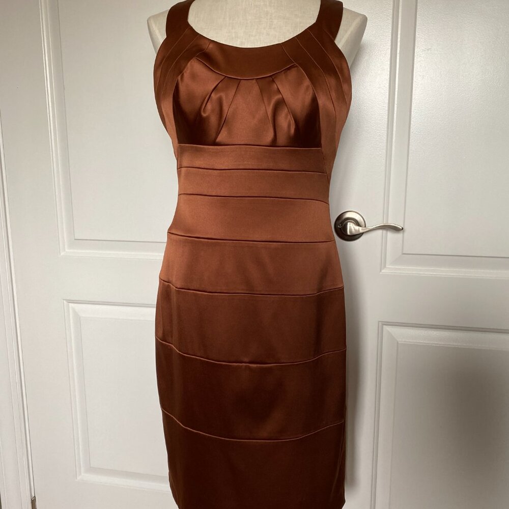 Collection Women's Bronze Formal Dress: Size Medium (10)